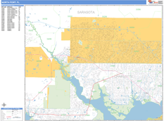 North Port Digital Map Basic Style